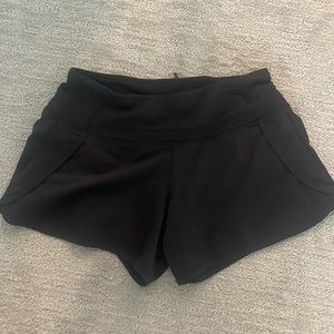 Black size 2 lululemon shorts!
